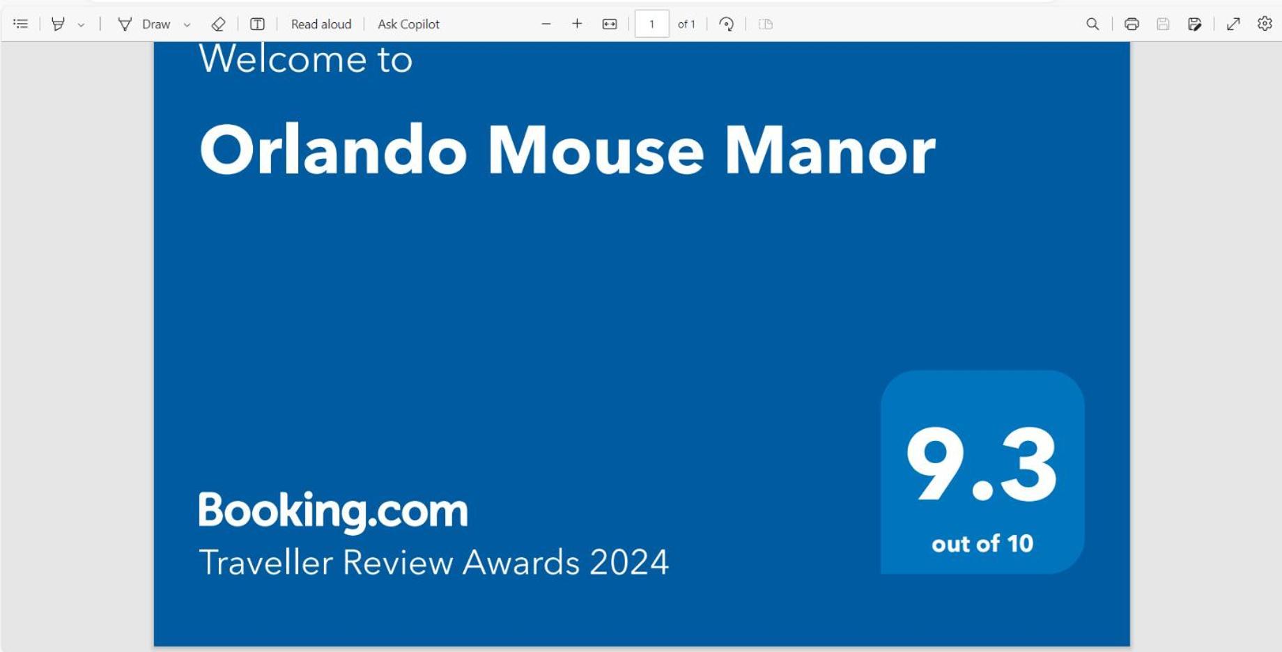 Orlando Mouse Manor Villa Davenport Bagian luar foto
